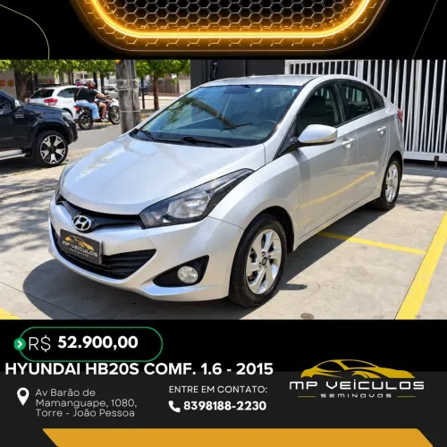 Hyundai HB20S C.style/c.plus1.6 Flex 16V Aut. 4P 2015