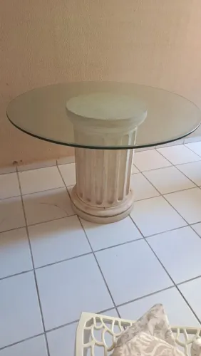 Mesa de vidro 