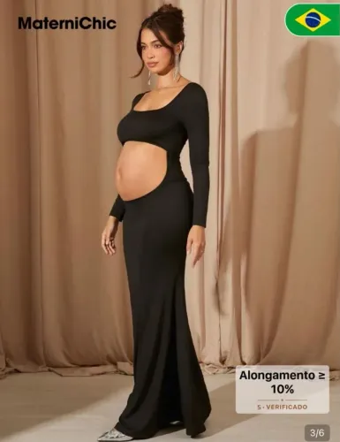 2 vestidos para ensaios fotográficos de gestantes