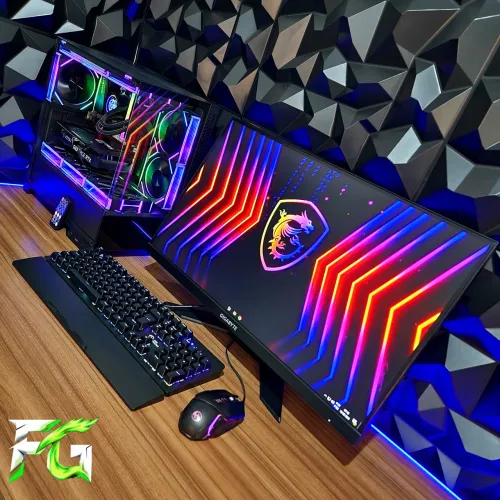 Pc Gamer Ryzen 5 5500X3D - 32GB MemóriaRam - RTX 3060 12GB - 1 Terá SSD - Completo