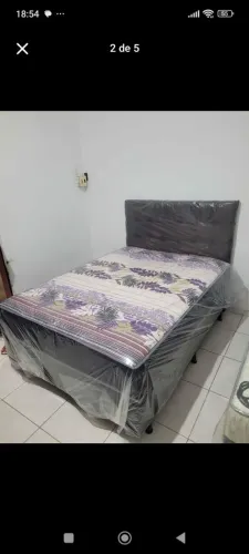 Cama box casal