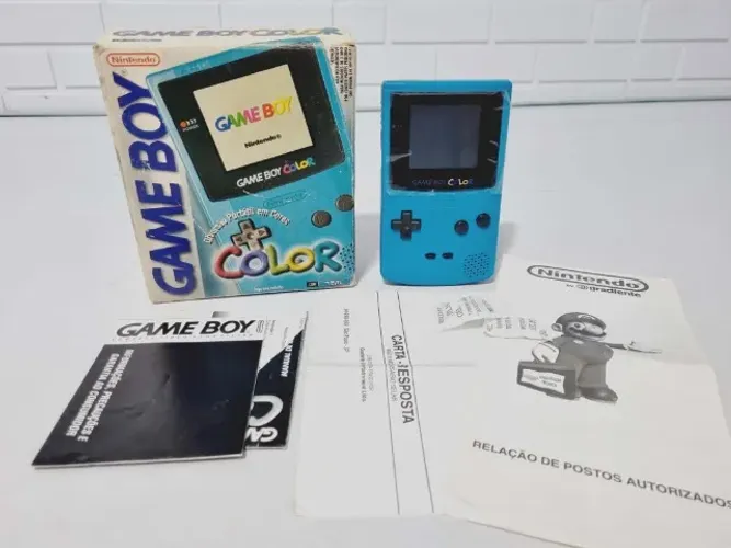 437- CONSOLE GAMEBOY COLOR TEAL