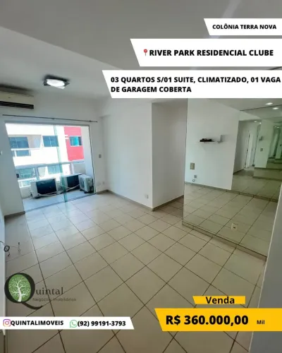 APARTAMENTO À VENDA E PARA LOCAÇÃO | COLÔNIA TERRA NOVA