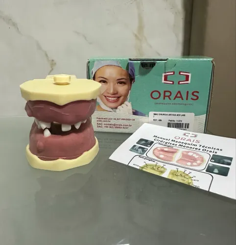 MANEQUIM DE CIRURGIA ORAIS - ARTICULADO
