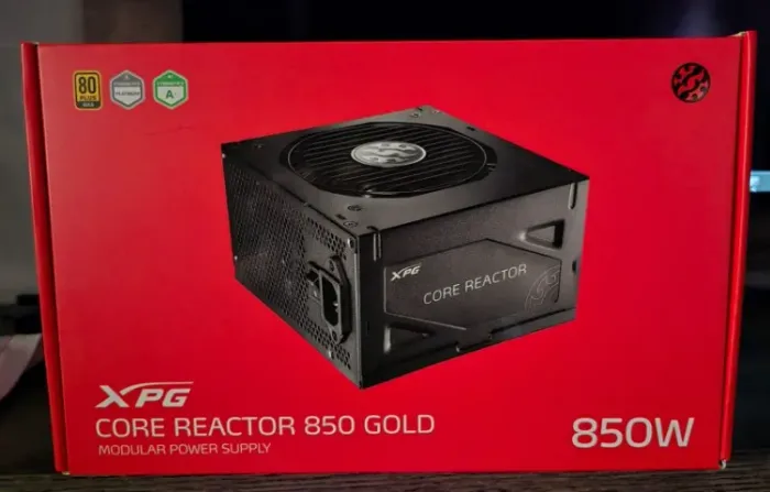 Fonte XPG, Core Reactor, 850W, 80 Plus Gold, Modular, PFC Ativo