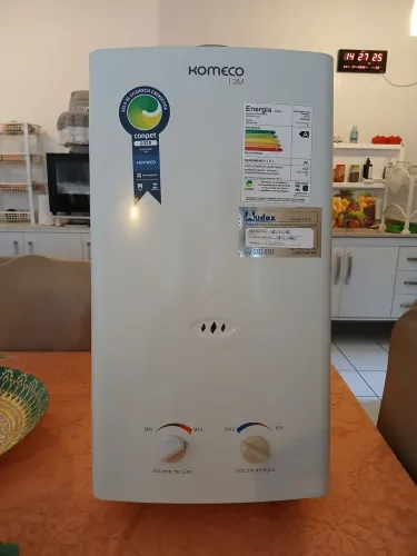 AQUECEDOR ANALÓGICO GÁS KOMECO 12M.