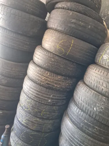 Pneus para carro novos, e seminovos no anúncio atual é do aro 15
