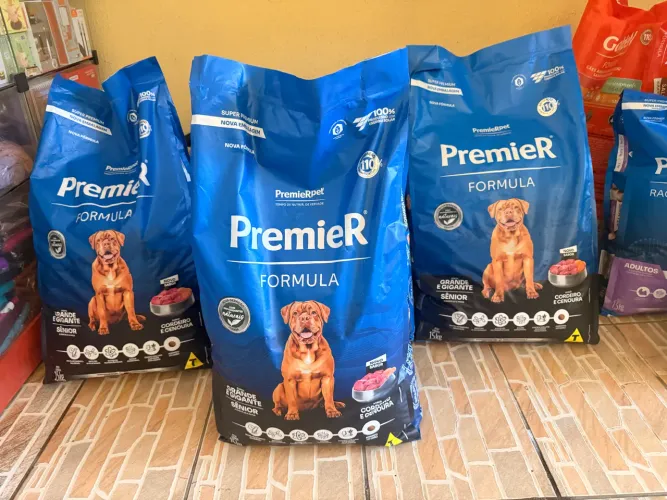 Ração premier porte grande sênior