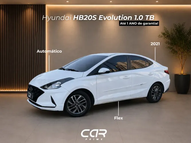 Hyundai HB20S Evolution 1.0 TB Flex 12V AUT 2021