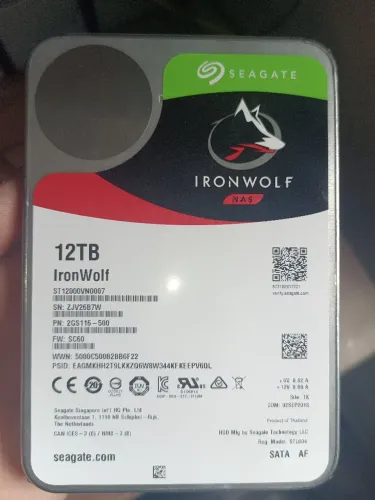 Hd 12tb Seagate Ironwolf NAS