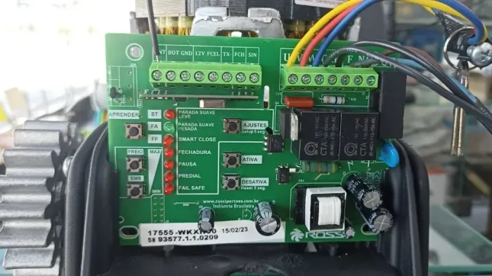 Placa motor rossi turbo