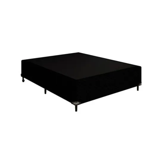 Base Cama Box Casal Corino 138x188 Preto / pronta entrega 