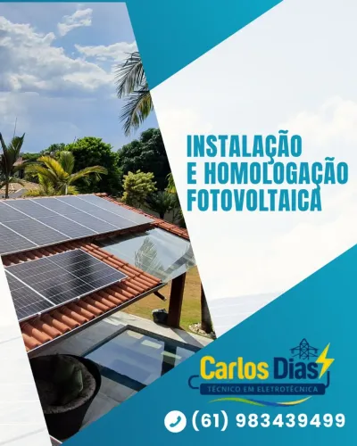 Instalação e Homologação de Energia Solar (Fotovoltaica)