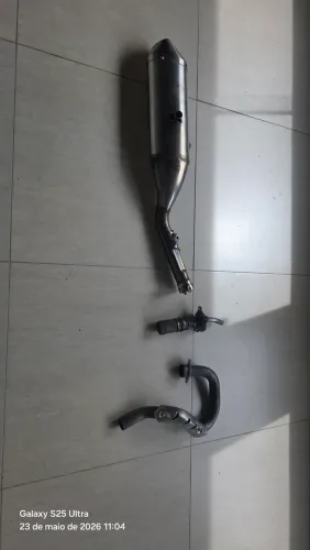 Vendo Escapamento, curva e filtro KLX 450