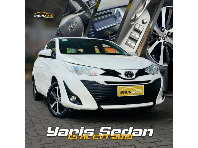 Toyota Yaris XL Sedan 1.5 Flex 16V 4P Mec. 2019