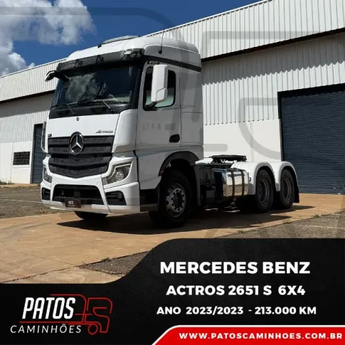 Cavalo Mecanico Mercedes Benz Actros 2651 S 6x4 2023/2023