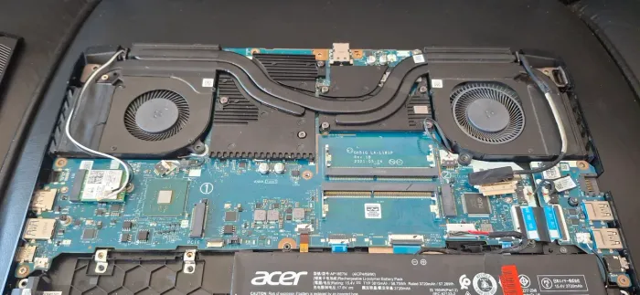 Placa mãe notebok nitro5 com defeito GH51G / LA-L181P