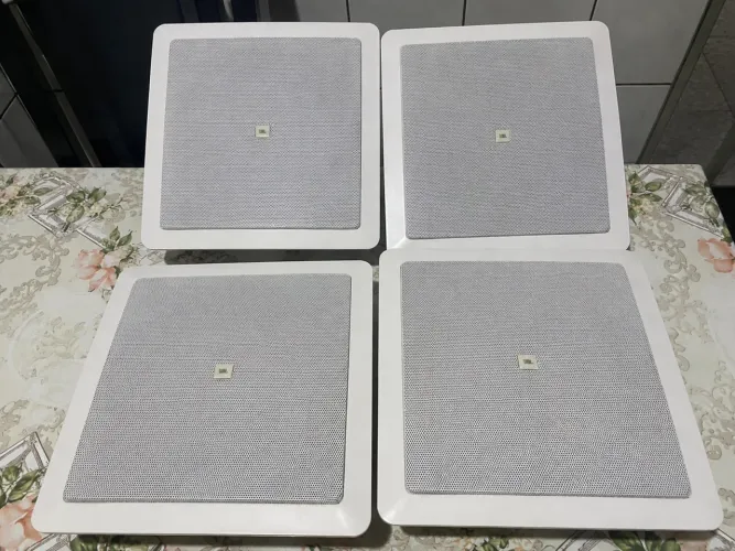 Kit 4 Caixas de Som JBL de Teto 25W RMS 8 Ohms - 6CO1Q S/AT