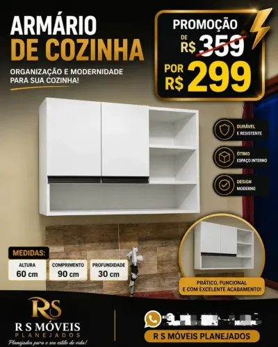Promoção armário de cozinha