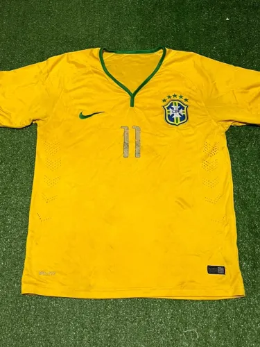 Camisa Seleção Brasileira Home 2014 #11 Oscar