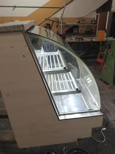 Vitrine estufa para salgados