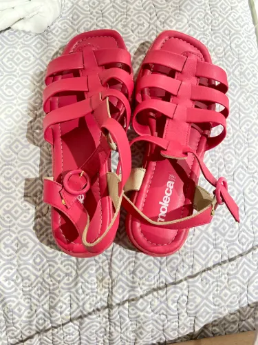 Sapato feminino, moleca tam 37