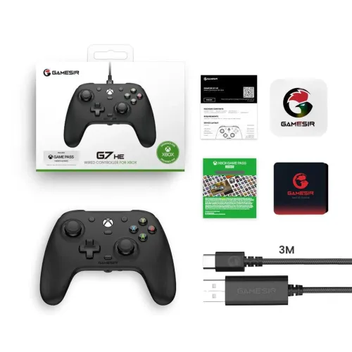 Controle Game Sir G7 HE Lacrado (Preto)
