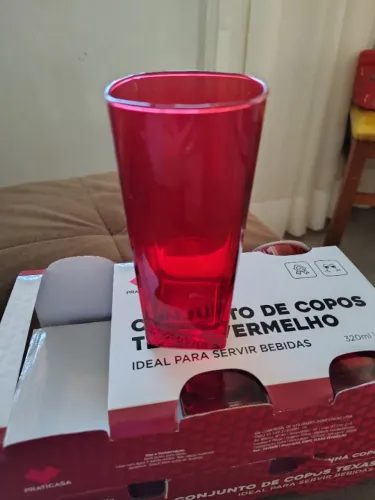 Conjunto de copos - 6 unidades