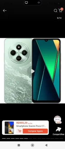 Smartphone poco C75