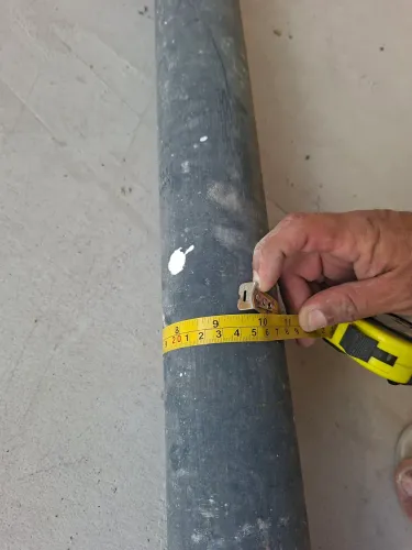 Tubo galvanizado 6 metros R$150,00