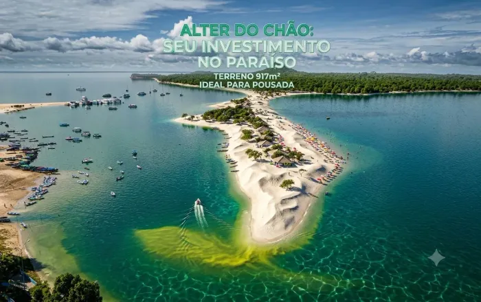 Terreno em Alter do Chão 917m² Ideal para Pousada e Hospedagem