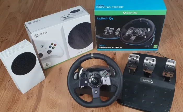 XBOX SERIES S + Volante Logitech G920 com pedais!
