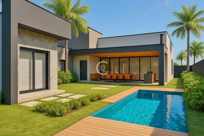 Casa térrea de 4 quartos com 3 suítes à venda, 276 m² por R$ 2.950.000 - Urbanova - São Jo