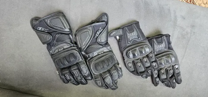 Luvas motocicleta