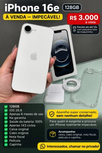 iPhone 16e zero