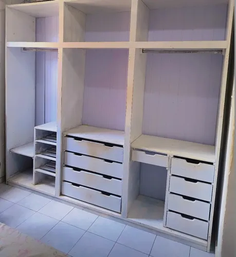 Guarda roupa de angelim casal