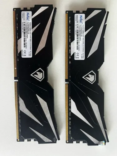 Memória RAM DDR4 16GB (2x8GB) NETAC shadow II, 3200MHZ, CL 16