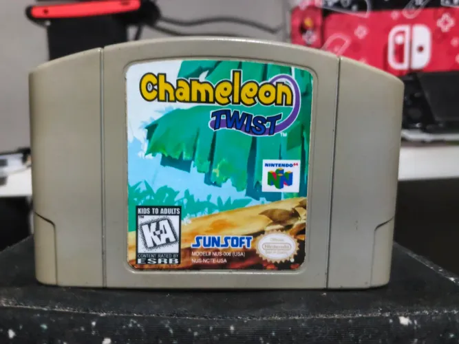 CHAMALEON TWIST N64 -ORIGINAL RARO