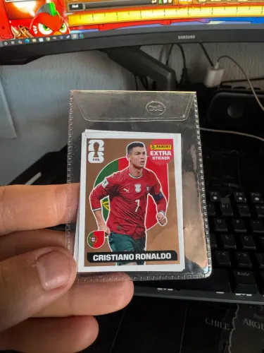 Figurinha da copa Cristiano Ronaldo 