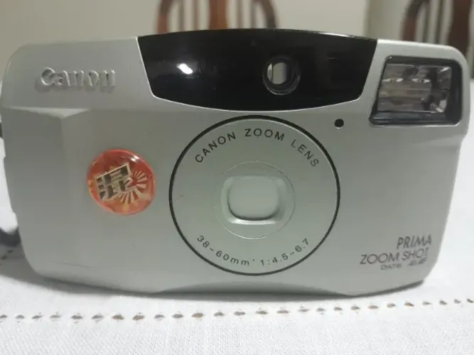 Câmera Fotográfica Analógica Canon Prima Zoom Shot - Antiguidade !!!