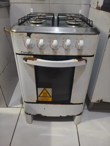 Fogão 4 Bocas Esmaltec Acendimento Manual <br>