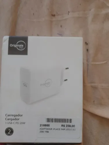 Carregador carregado original 60reais