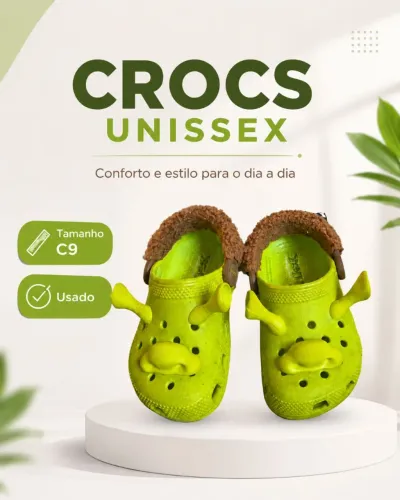 Crocs infantil unissex - C9