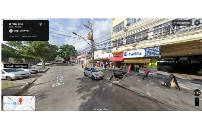 Praça Seca: 2 Lojas Juntas (65m²) no Melhor Ponto Alugada ( 1% de renda)