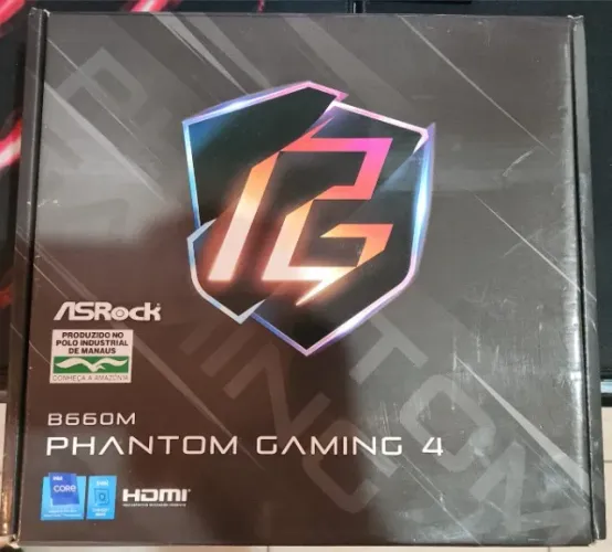 Placa Mae ASRock B660M Phantom Gaming 4, DDR4, Socket LGA1700