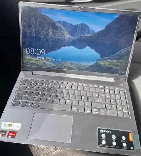 Notebook Lenovo Ideapad 3 Ryzen 5 5500U ssd 256gb 8GB ram