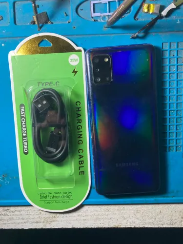 Smartphone Samsung A31 Usado + Cabo Turbo Type-C Novo (35W)