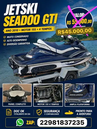 Jetski com Carreta Rodoviária