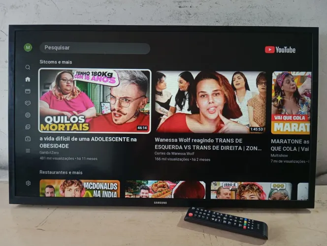 Tv Samsung 43 polegadas SMART 4K