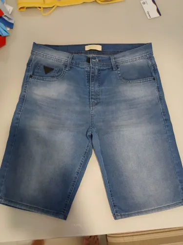 Bermuda jeans masculina n42